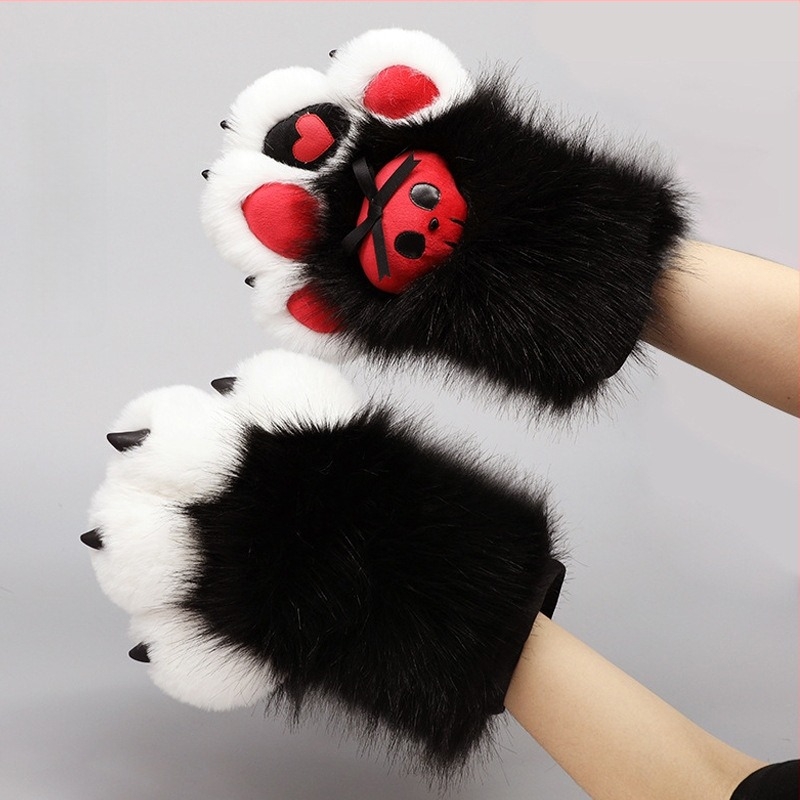 Fursuit mancs kesztyűk felnőtteknek, cosplay kiegészítő, nyári 2024 megjelenés
