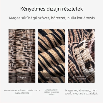 Milan férfi boxeralsó nylonból, leopárd mintával, varrat nélküli, gyorsan száradó, lélegző, középmagas derekú
