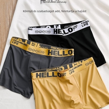 Kang Tong Férfi Nylon Boxer Shortok, Légáteresztő, Középmagas Derekú, Ágyék Bélés 96–100% Nylon