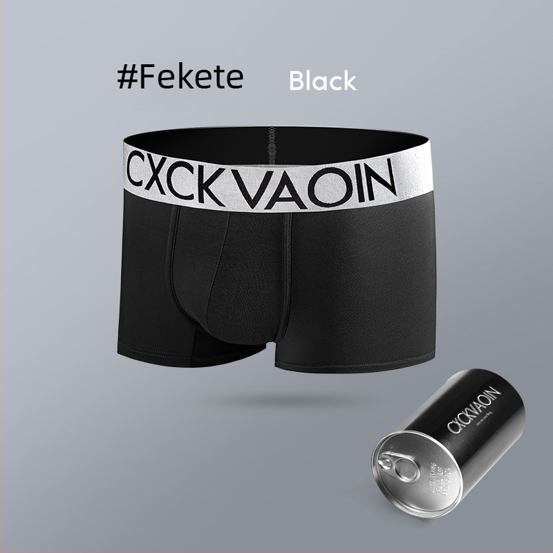 Modal férfi boxer brief, középmagas derekú, kényelmes és lélegző, ágyéktáji bélés regenerált cellulóz rostból