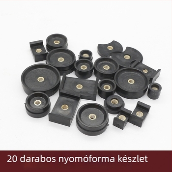 Órásjavító készlet – asztali tokfogókkal, elemcserélő eszközzel, műanyag, 12 darabos készlet, háztartási használatra