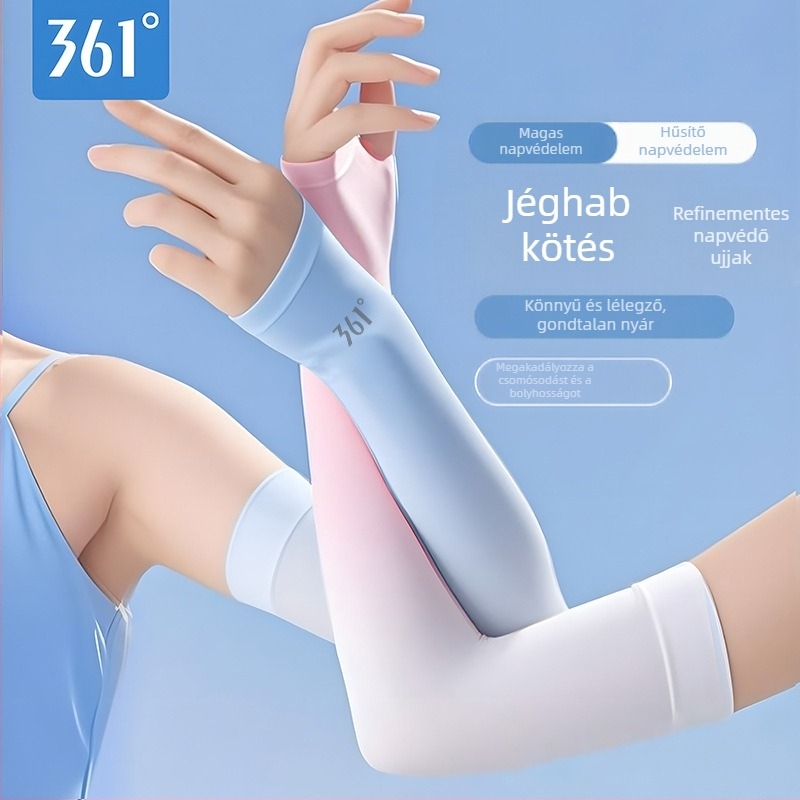361 UV-védő karvédő Ice Silkból, Poliészter, Uniszex, Kültéri tevékenységekhez, lovaglás