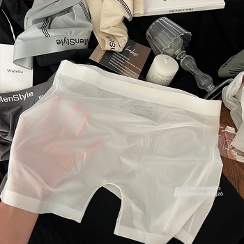 Férfi nylon boxeralsó antibakteriális, légáteresztő, gyorsan száradó, középmagas derekú