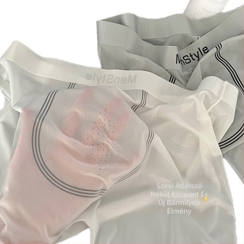 Férfi nylon boxeralsó antibakteriális, légáteresztő, gyorsan száradó, középmagas derekú