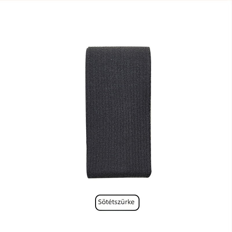 2026 őszi-téli női gyapjú leggings meleg fleece-béléssel, egyszínű
