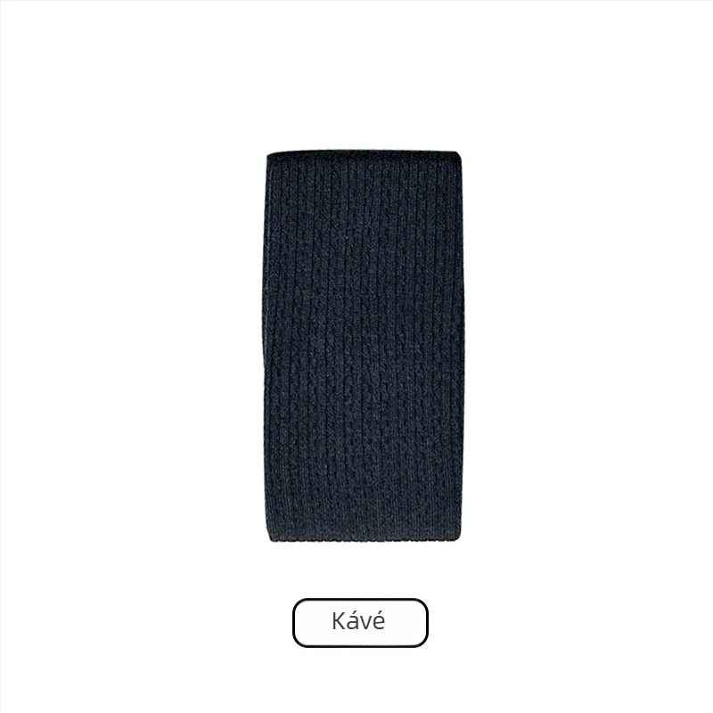 2026 őszi-téli női gyapjú leggings meleg fleece-béléssel, egyszínű