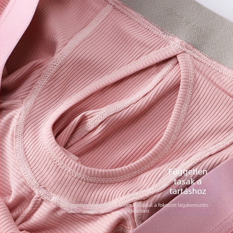 Férfi trendi boxer brief ribbed textúrával és űrkapszula dizájnnal, széles U-alakú rekesszel, lélegző