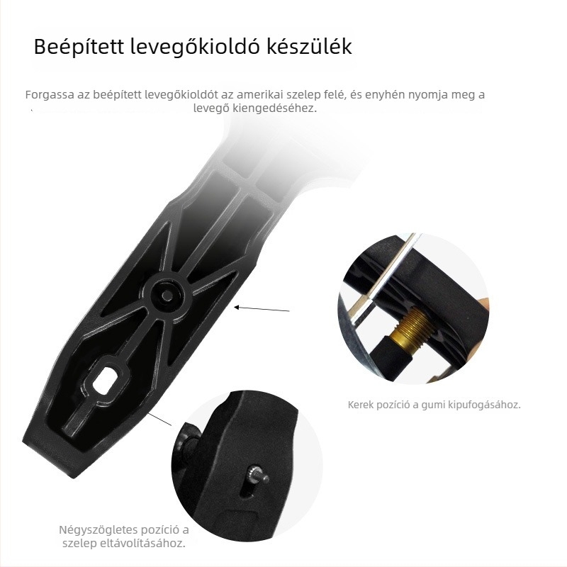 Kerékpár gumileszerelő — ABS anyag, út- és hegyikerékpárokhoz, Meilong