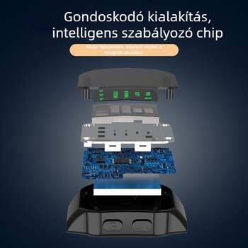 Okos mikroáramú alvássegítő karóra — Digitális kijelző, beépített akkumulátor 100–300 mAh, több mint 12 órás üzemidő, időmérő funkció