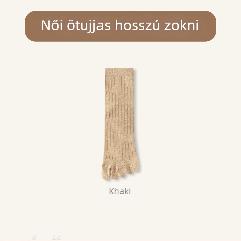 Női ötujjas zokni középmagas hosszúságú; pamut-keverék (64,4% pamut, 32,7% poliészter, 2,9% spandex); antibakteriális, izzadság-abszorbeoló, dezodoráló, anti-frikció; egynyomásos kötés