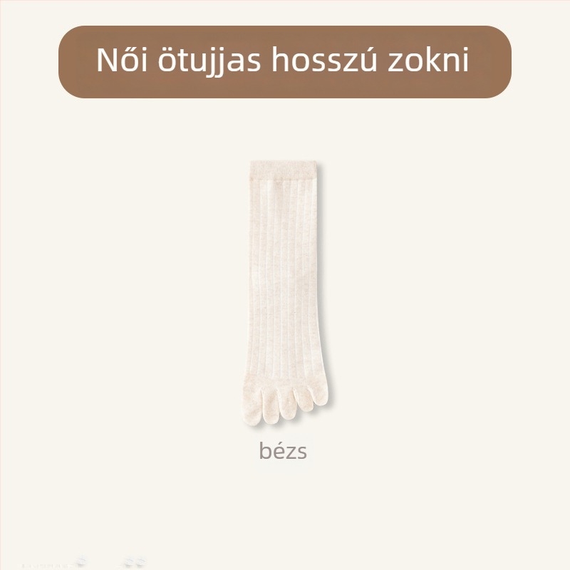 Női ötujjas zokni középmagas hosszúságú; pamut-keverék (64,4% pamut, 32,7% poliészter, 2,9% spandex); antibakteriális, izzadság-abszorbeoló, dezodoráló, anti-frikció; egynyomásos kötés