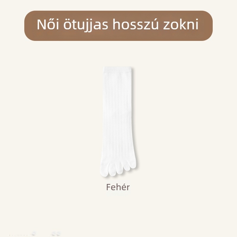 Női ötujjas zokni középmagas hosszúságú; pamut-keverék (64,4% pamut, 32,7% poliészter, 2,9% spandex); antibakteriális, izzadság-abszorbeoló, dezodoráló, anti-frikció; egynyomásos kötés