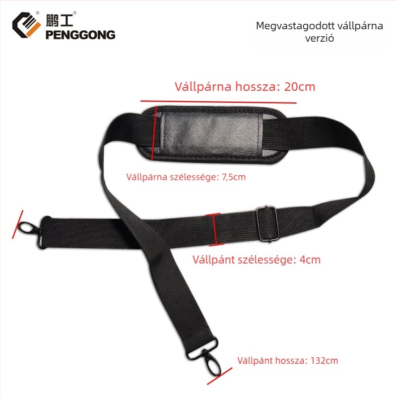 Kézitáska hardver szerszámkészlettel – hordozható, 25 kg teherbírás