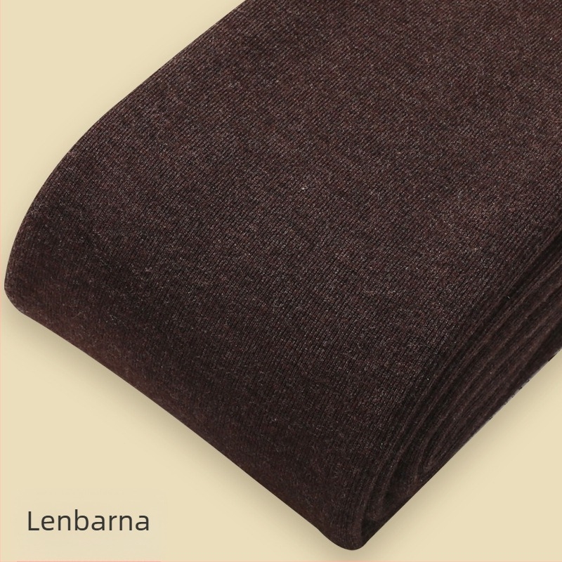 500 g combált pamut fleece-bevonatú vastag női leggings, ősz-tél viselet, magas derék, bordázott textúra, anti-pilling