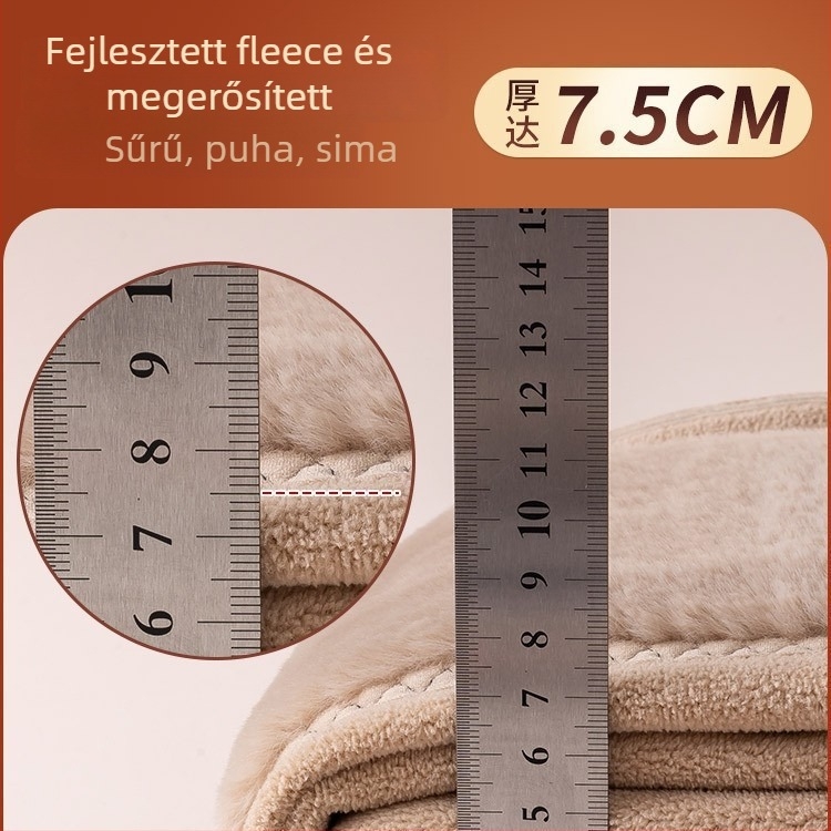 Férfi meleg nadrág fleece belsővel, térdvédővel, extra vast poliészter anyag