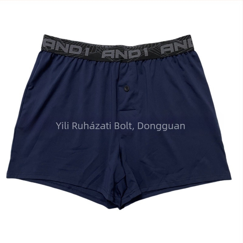 Férfiak nagy méretű boxeralsó, kényelmes és lélegző, laza otthoni viselet, alkalmas külső viseletre
