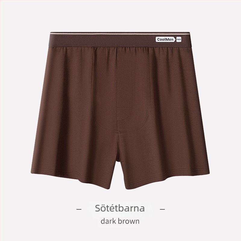 Férfi Milan pamut kötött pizsama rövidnadrág, légáteresztő, varratmentes, középső derekú, 95–100% pamut