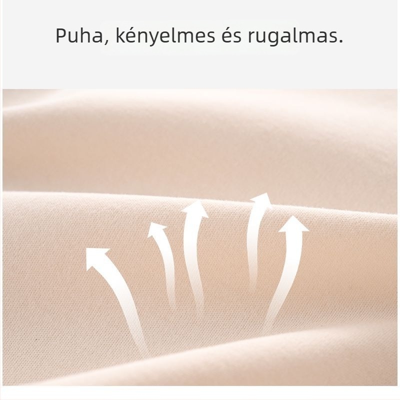 Kétrészes gyerek otthoni szett magas derékkal, 100% pamut, 200 g/m², egy rétegű, 1–3 éveseknek, derékvédő funkcióval