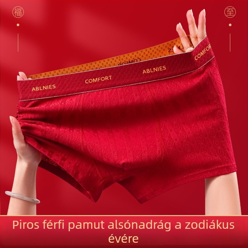 Pamut boxeralsó fiataloknak Cordyceps antibakteriális hatással, nagy méret, sportos stílus