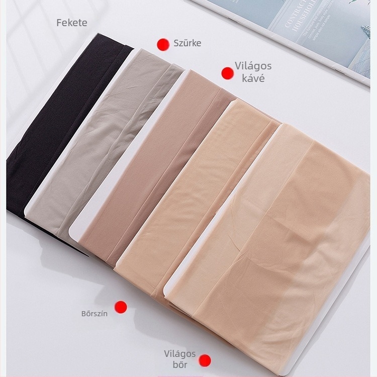 Női Velvet Nylon harisnya fenékemelés és formázás funkcióval, vékony, lábfejes, szexi stílus