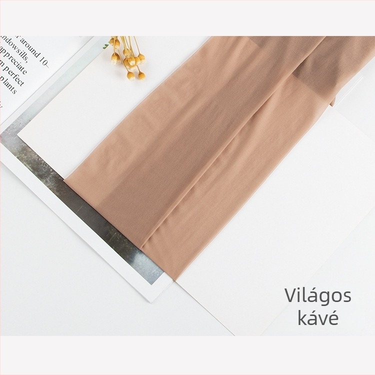 Női Velvet Nylon harisnya fenékemelés és formázás funkcióval, vékony, lábfejes, szexi stílus