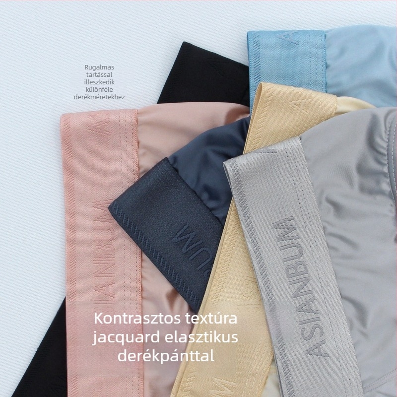 Asianbum Nylon férfi alsónemű, selymes fényű felület, alacsony derekú, hát U-formájú kivágással