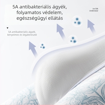 Férfi Ice Silk boxer rövidnadrág poliészterből, nedvszívó és lélegző, viszkóz bélés, középmagas derékvonal, virágos mintázat