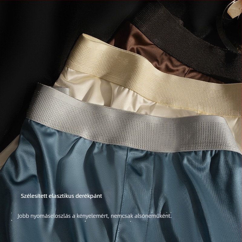 Férfi boxerek nylon külsővel és viszkóz béléses, középmagasságú derékkal, légáteresztő, antibakteriális