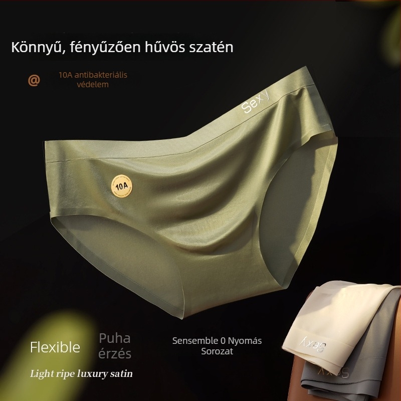2025 Fényes selyemszerű, hűsítő érzetű férfi alsónemű nylonból készült, antibakteriális 10A anyag