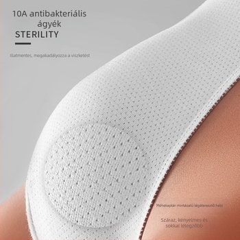 Férfi varrat nélküli boxeralsó – lélegző nylon, viszkóz bélés a szemérem tájékán, középmagas derékvonal, antibakteriális, sportos