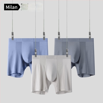 MILAN Modal seamless férfi sportalsó – légáteresztő, középmagas derék, kötött anyag