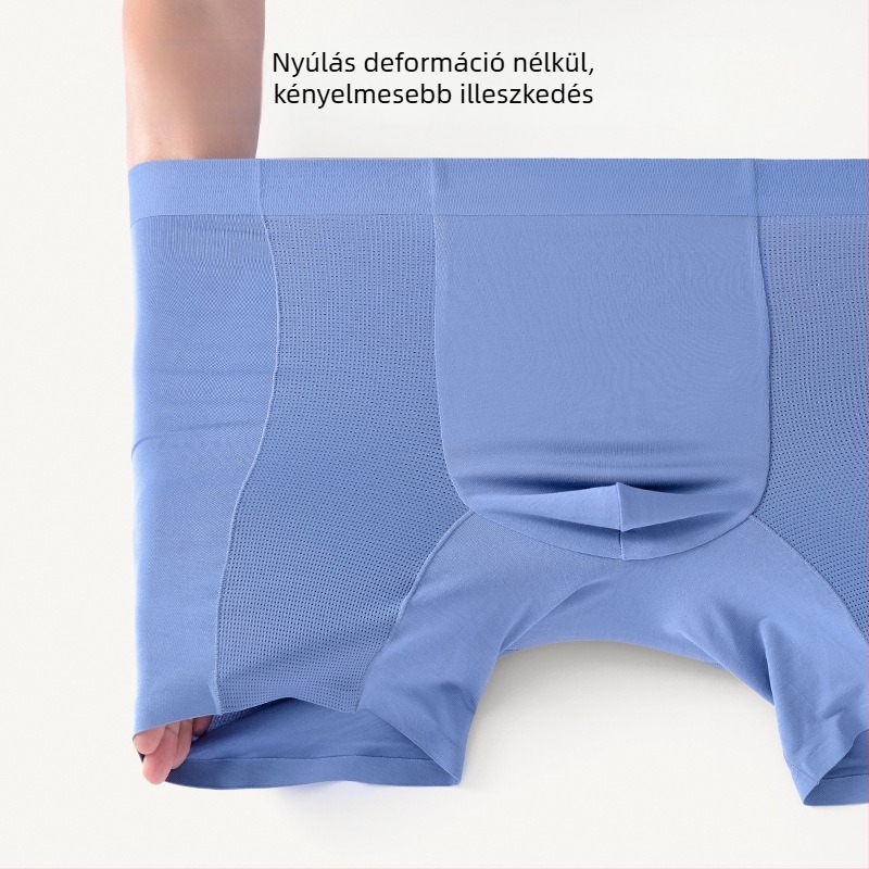 MILAN Modal seamless férfi sportalsó – légáteresztő, középmagas derék, kötött anyag