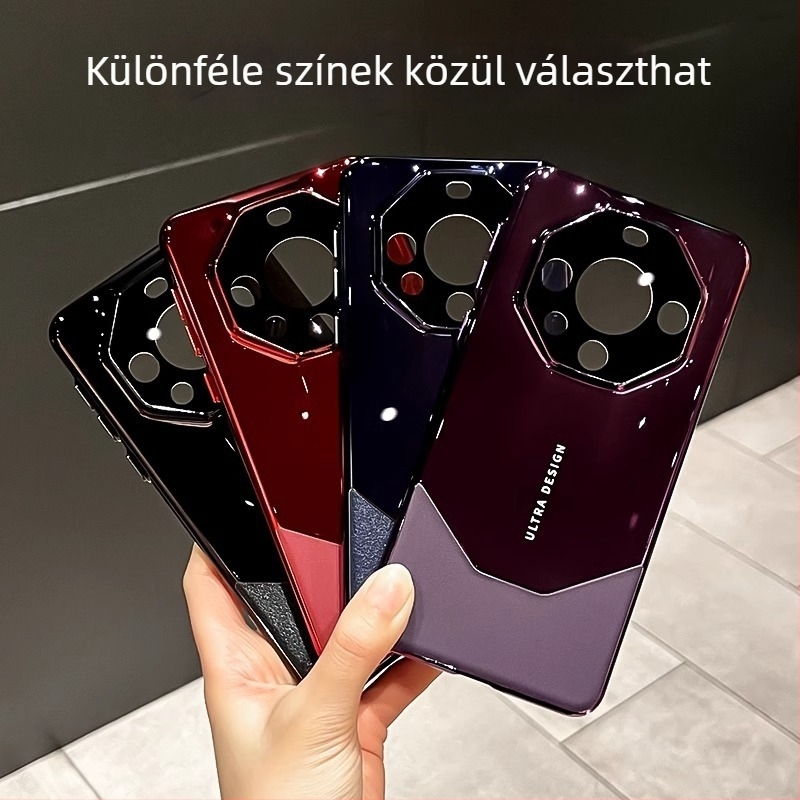 Huawei Mate60 Pro telefonvédő tok, új modell, teljes körű védelem, objektívvédő fóliával, ütésálló