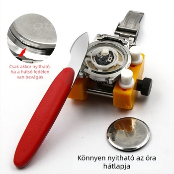 Órásjavító eszköz – hátlapi kupaknyitó és hajlító kés; származás: Kína; Márka: Xing wei qiang; Jogosult magánmárka: Igen