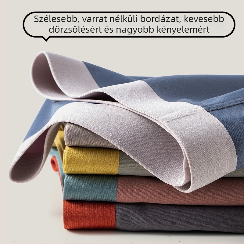 Férfi boxer brief Modal anyagból, lélegző, Mulberry selyemmel a gát tájékán, középmagas derék, 100 darabos készlet