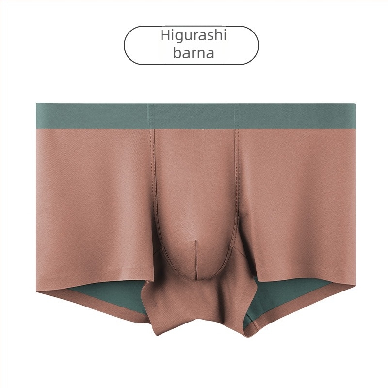 Férfi boxer brief Modal anyagból, lélegző, Mulberry selyemmel a gát tájékán, középmagas derék, 100 darabos készlet