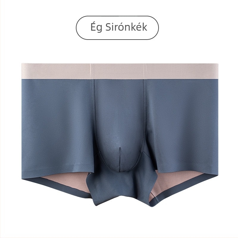 Férfi boxer brief Modal anyagból, lélegző, Mulberry selyemmel a gát tájékán, középmagas derék, 100 darabos készlet