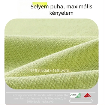 Férfi boxer Modal anyagból, antibakteriális, középmagas derék, egyszínű mintázat, fő anyag 80-90% modal; ágyék belső rész viscose 90-95%