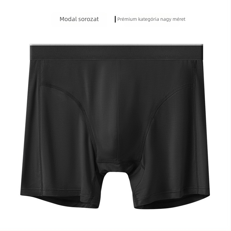Férfi 60S Modal boxer brief, antibakteriális, lélegző, rugalmas, V-alakú ágyékrész