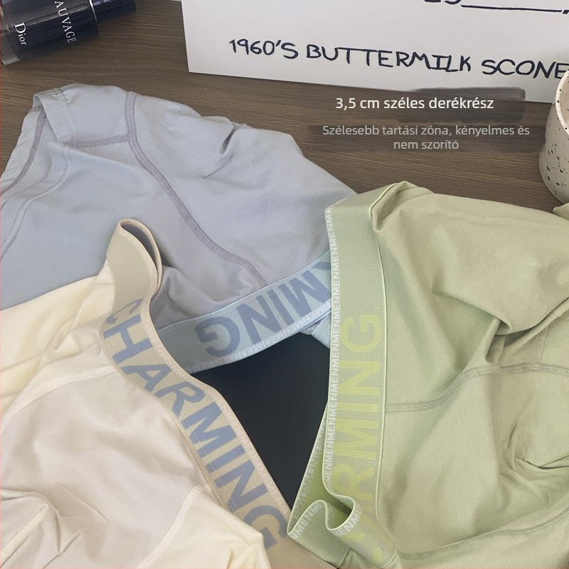 Férfi modal pamut boxeralsó, középmagas derekú, 7A antibakteriális, plusz méret