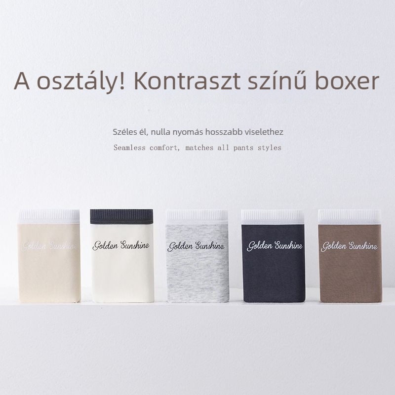 10A antibakteriális pamut női boxer, középmagas derék, meghosszabbított ágyékrész, nagy méret