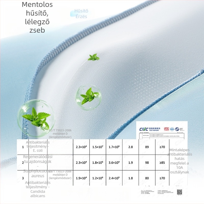 Férfi Ice Silk alsó, antibakteriális, gyorsan száradó, lélegző, poliészter