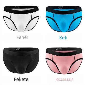 Férfi alacsony derekú alsónemű modál anyagból, 95–100% modal, kötött szövet, lélegző, testformázó