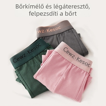 Férfi pamut alsónemű egyedi logóval, lélegző, középmagasságú derék, OEM-támogatás