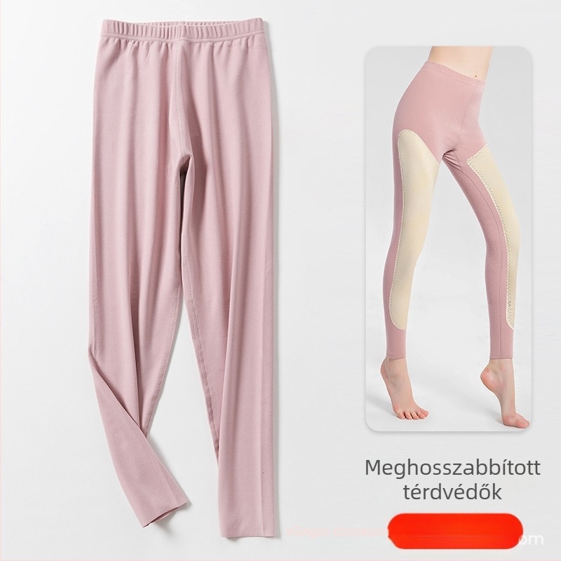 Női termikus leggings őszre és télre, vékony béléses alapréteg, magas derekú testformázó nadrág