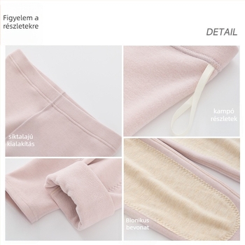 600 g ultranagy vastagságú téli termikus nadrág, fleece-bélés, antibakteriális alapréteg, uniszex