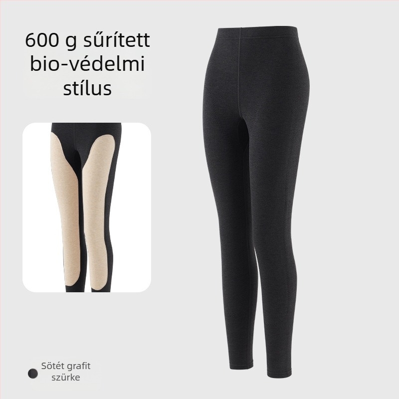 600 g ultranagy vastagságú téli termikus nadrág, fleece-bélés, antibakteriális alapréteg, uniszex