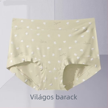 Modal anyagú magas derekú női alsónemű, plusz méret, pöttyös bikini fazon.