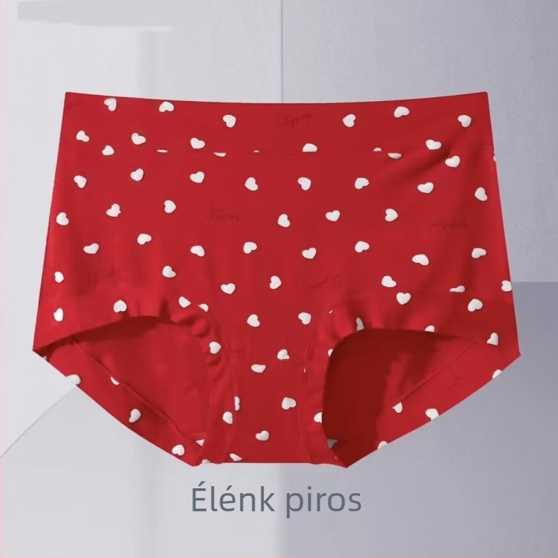 Modal anyagú magas derekú női alsónemű, plusz méret, pöttyös bikini fazon.