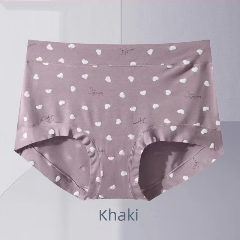 Modal anyagú magas derekú női alsónemű, plusz méret, pöttyös bikini fazon.